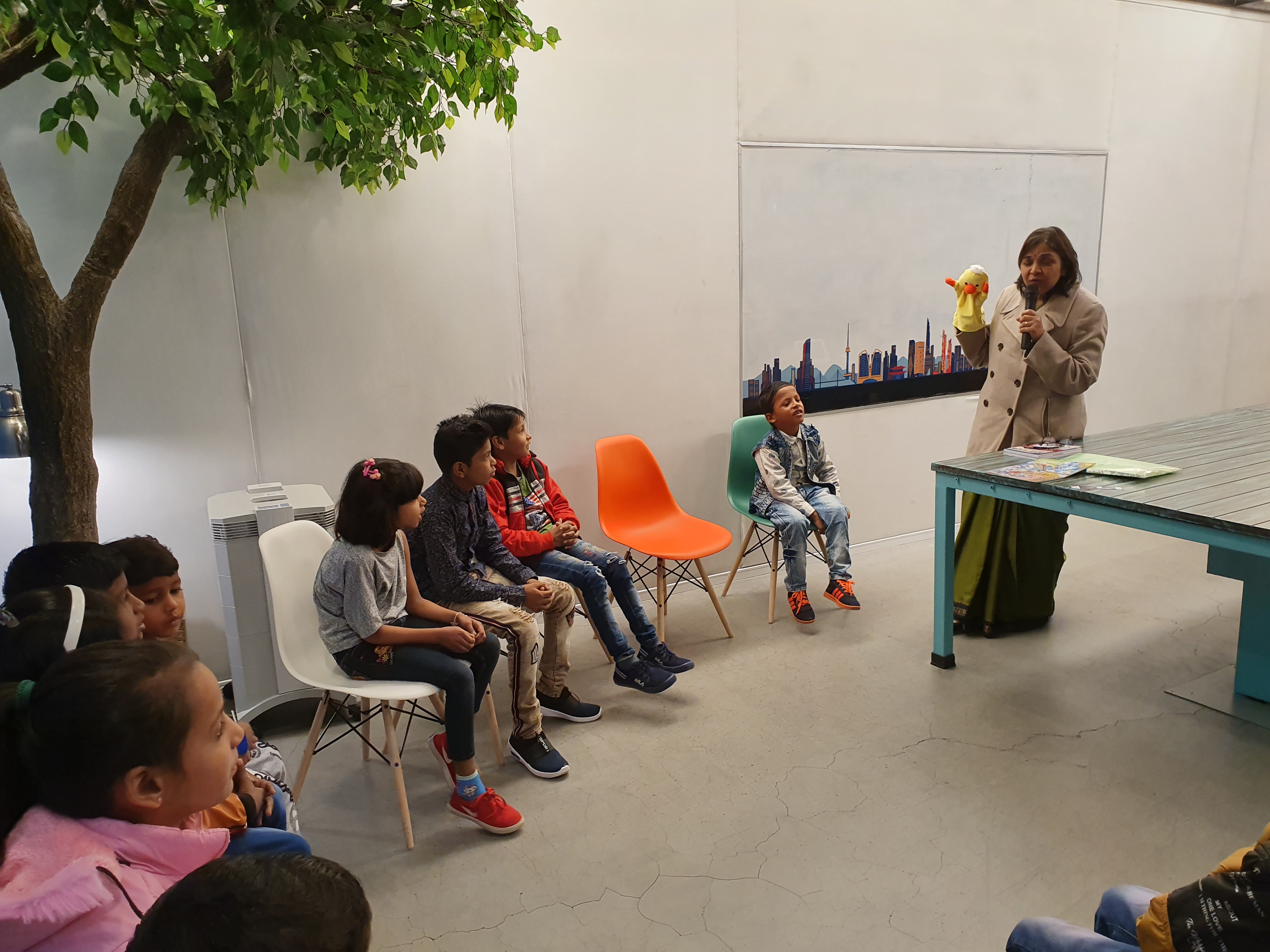 Workshop for youngsters